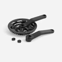 PEDALEIRA TRIPLA BTT 8 VELOCIDADES 42/34/24 170 MM EIXO QUADRADO