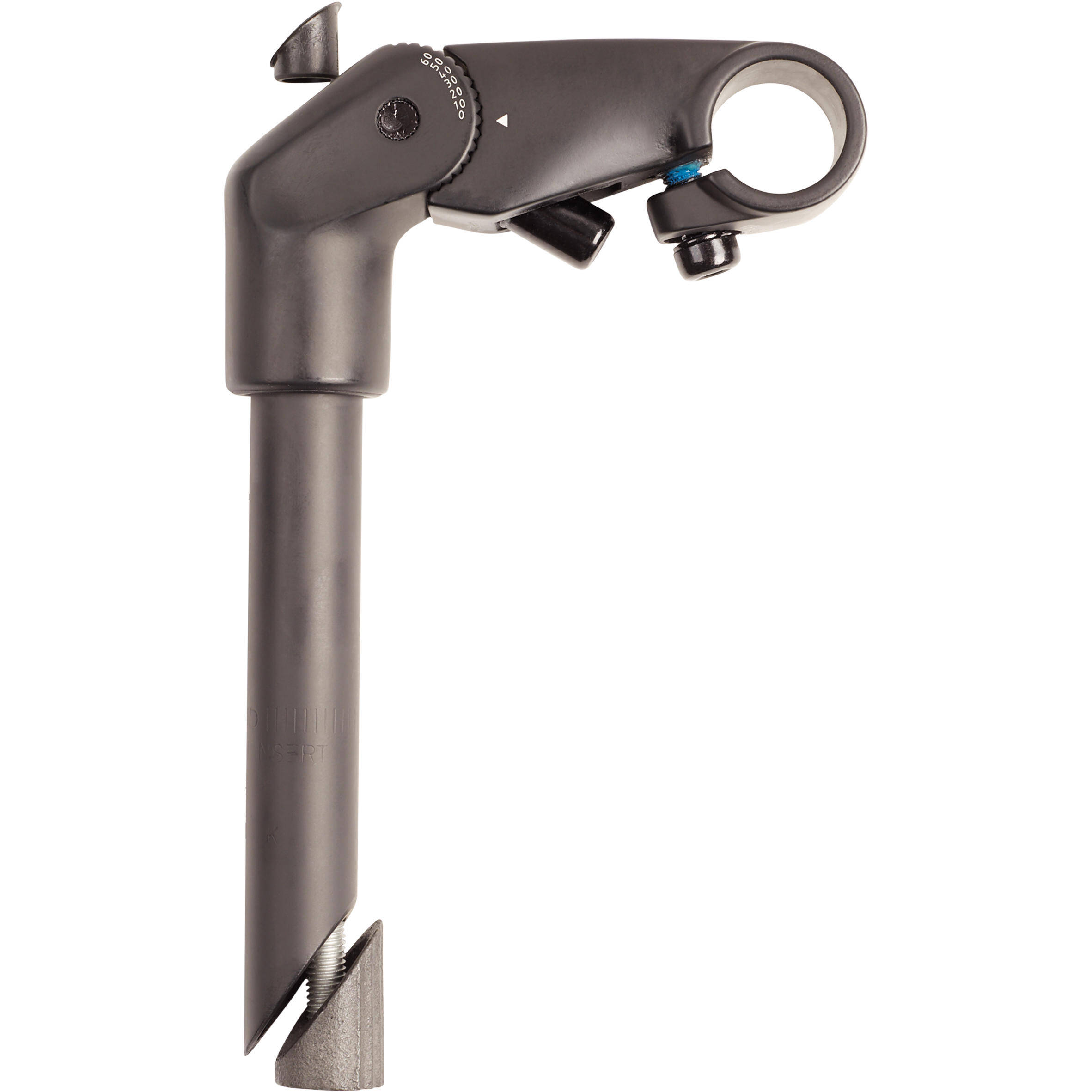 Adjust 25.4 1" Quill Stem - Black -  1