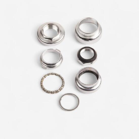 Steuersatz 1" Winkeleinstellschraube silber