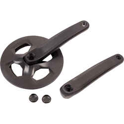 36 T 170mm Aluminium Single Chainset - Black