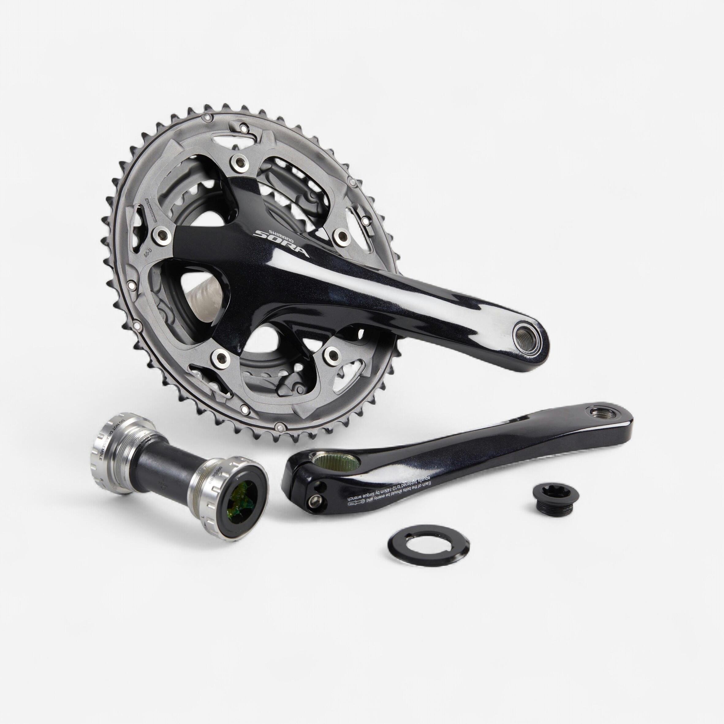 Sora crankset triple