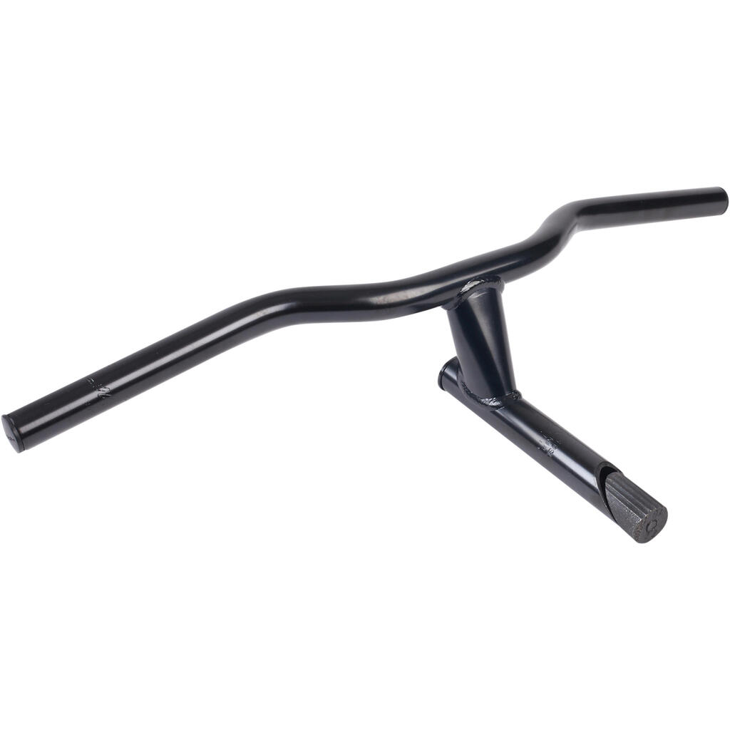 Crni upravljač sa lulom (19 mm, 460 mm)