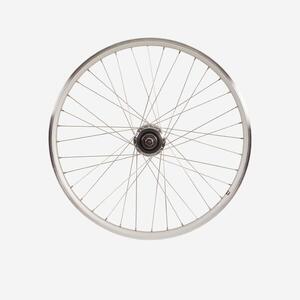 Rueda bicicleta urbana 28 pulgadas trasera doble pared nexus7 plata elops 920