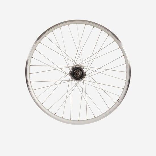 Laufrad Hinterrad 28 Zoll Citybike Hohlkammerfelge Nexus7 silber Elops 920