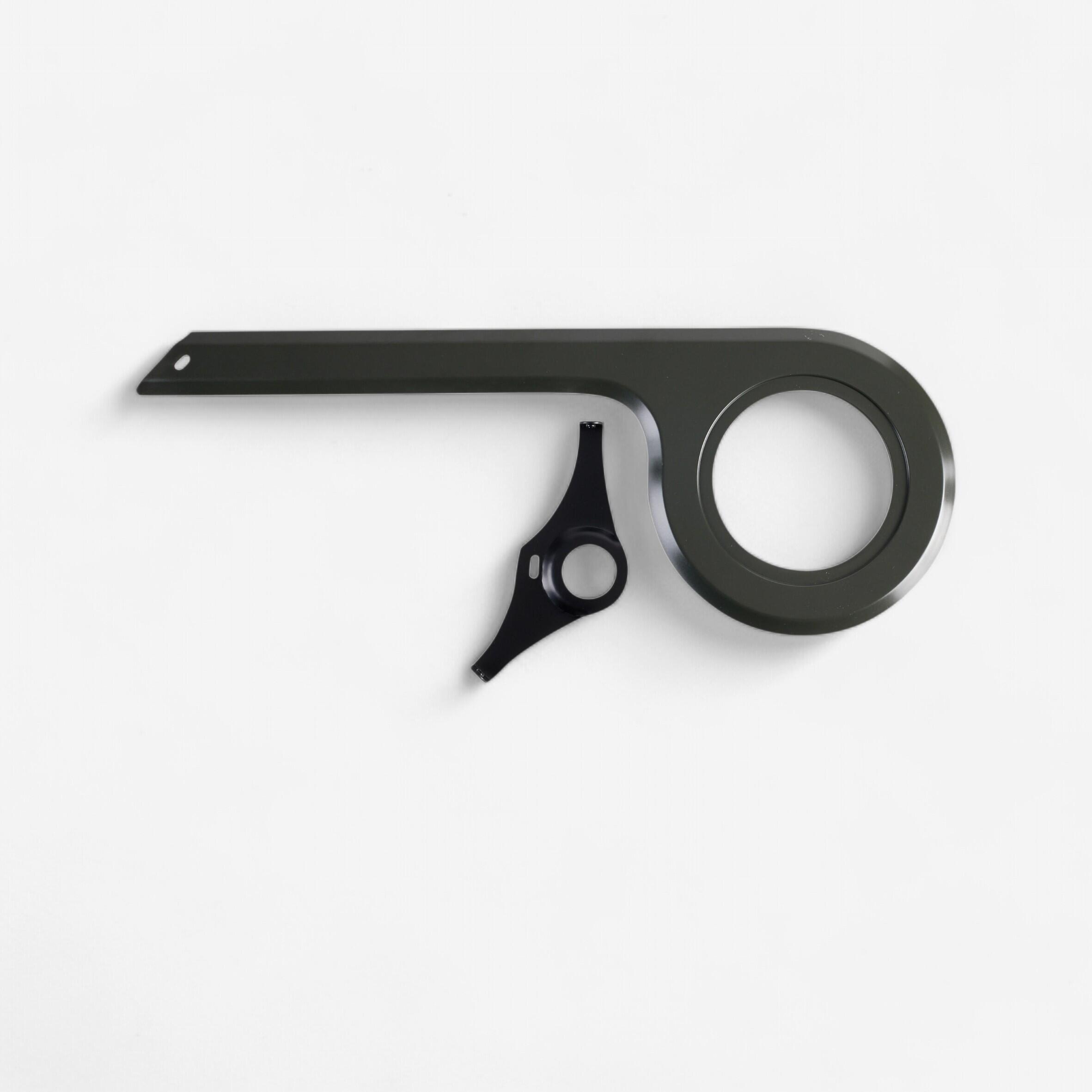 Protector plato bicicleta decathlon sale