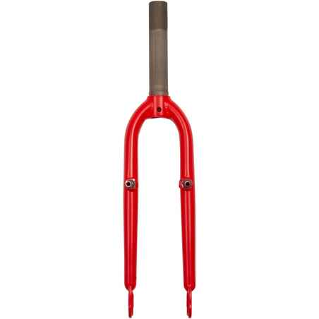 Rigid Fork 1"1/8 Folding 20" Bike Tilt 120 - Red