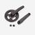 pedalier mono 38t alu noir axe carré 170mm