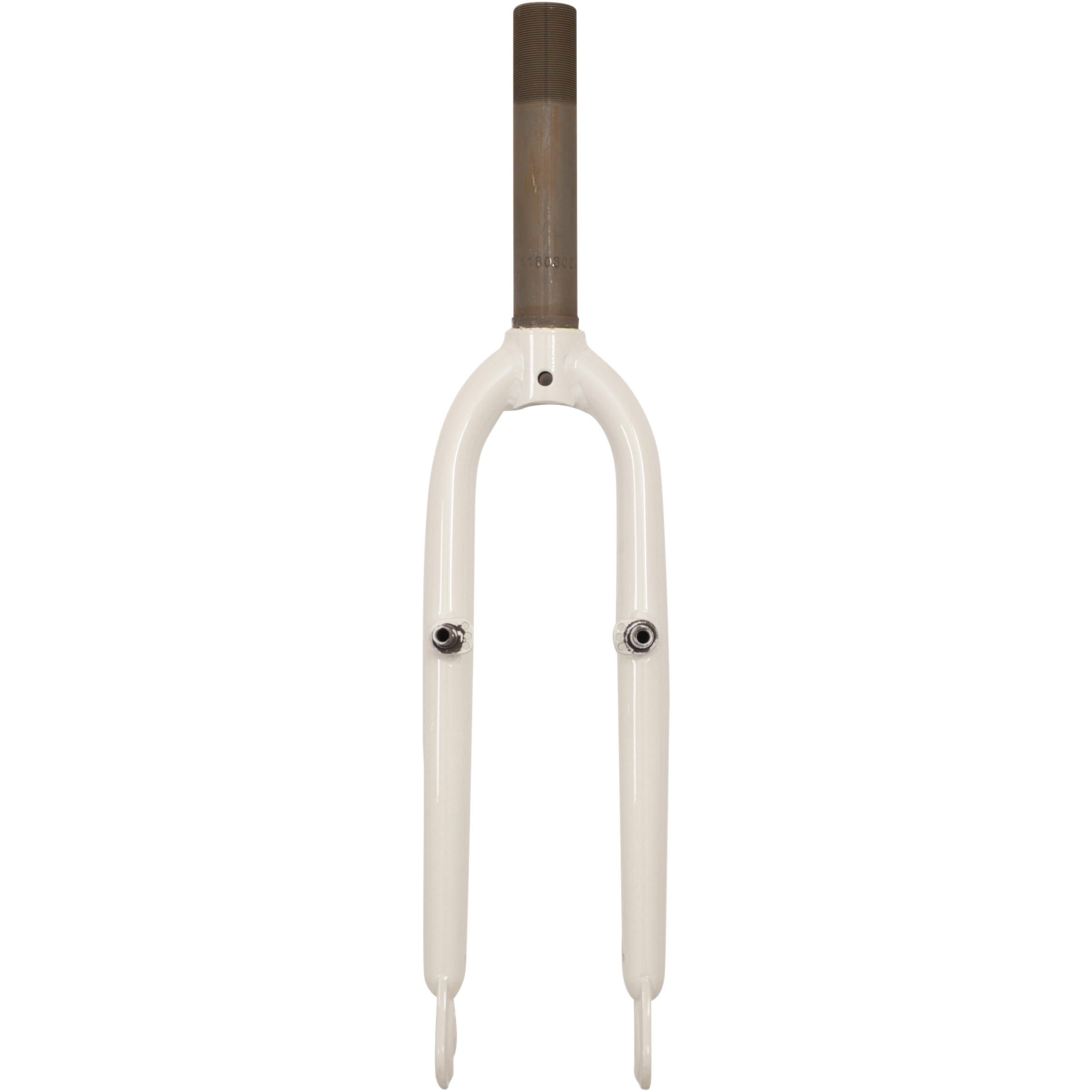 Folding bicycle fork 20" tilt 500 white