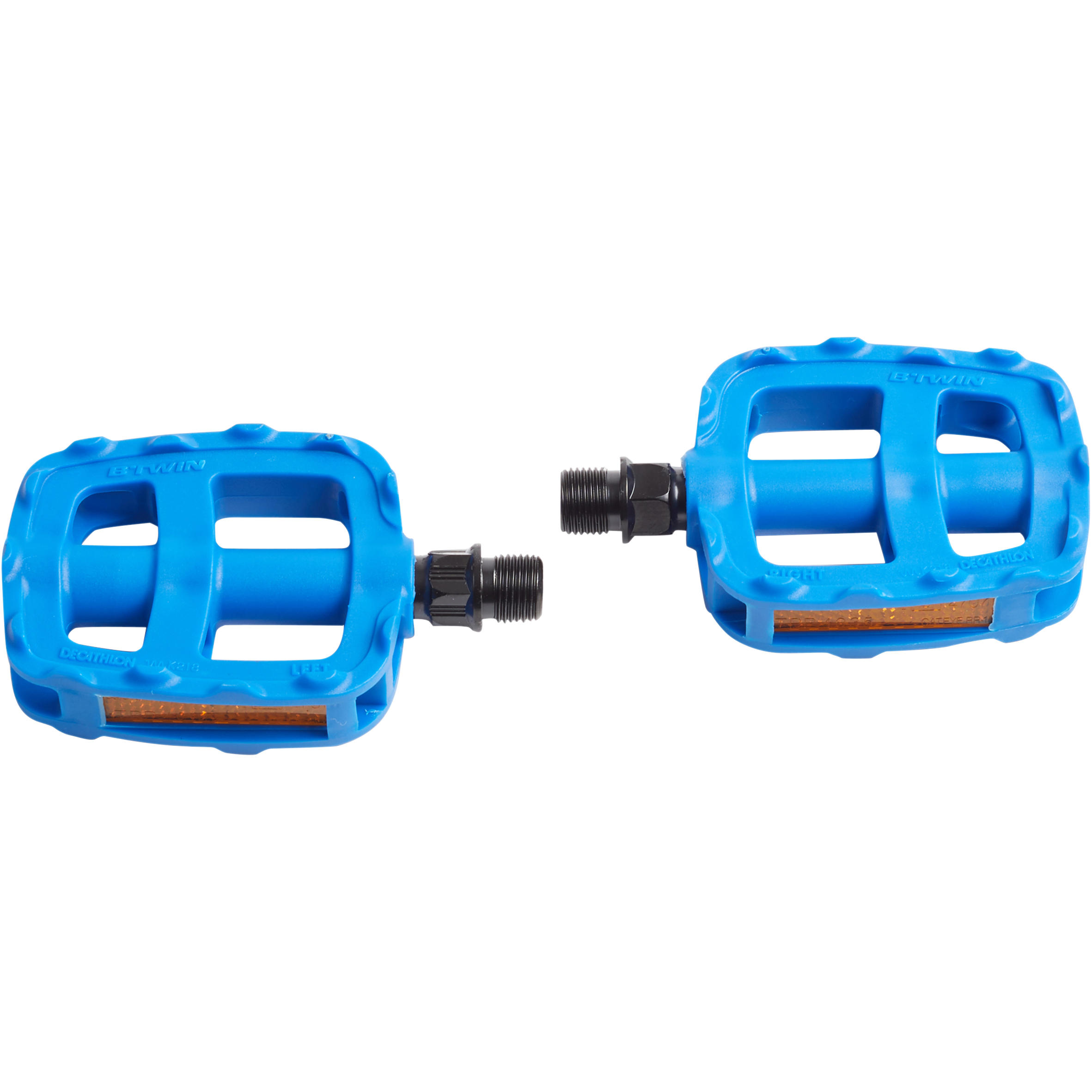 Children's bicycle pedals 16 and 20 inches blue