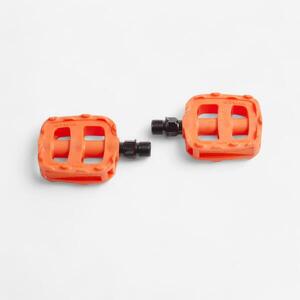 Pedales bicicleta niños 12 y 14 pulgadas naranja
