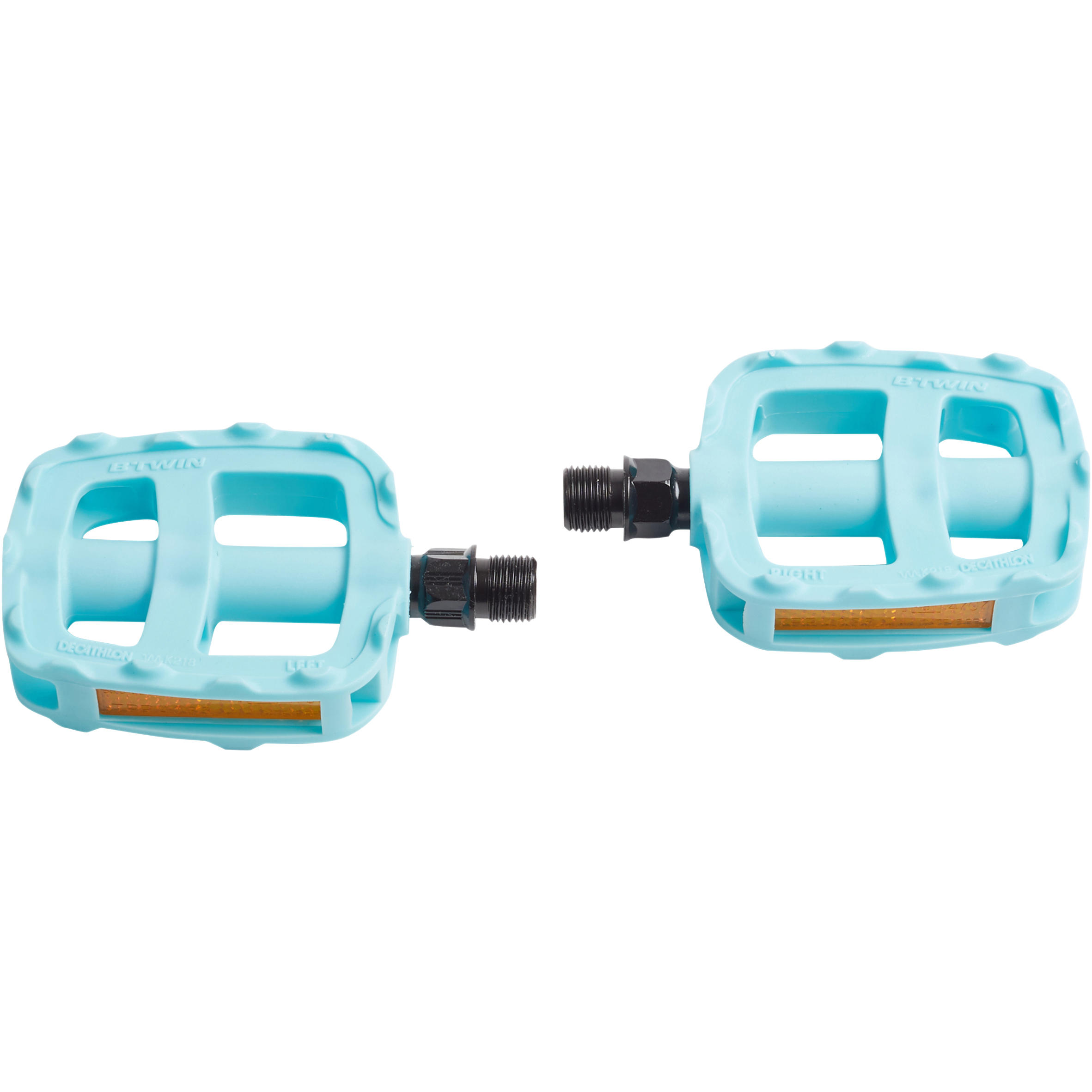 Children's bicycle pedals 16 and 20 inches blue