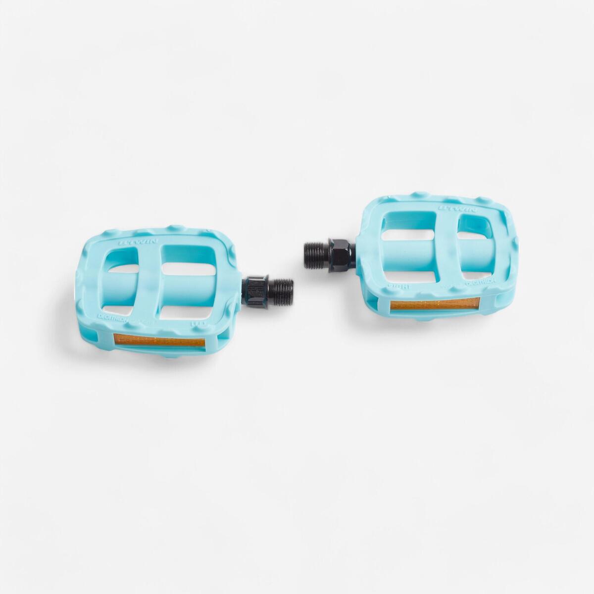 Pédales vélo enfant 16 et  20 pouces bleu