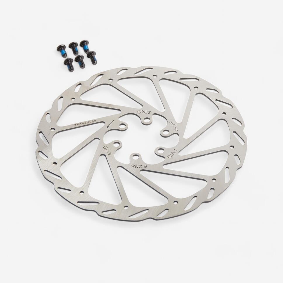 Tarcza hamulcowa rowerowa Avid Elixir 160/180 mm G2CS na 6 śrub