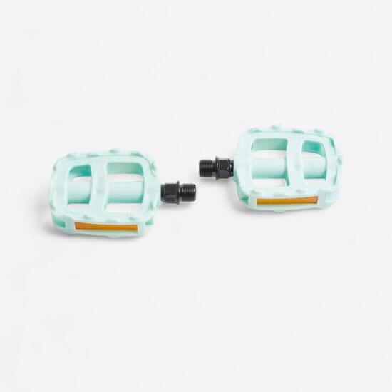 Pédales vélo enfant 16 et 20 pouces vert clair