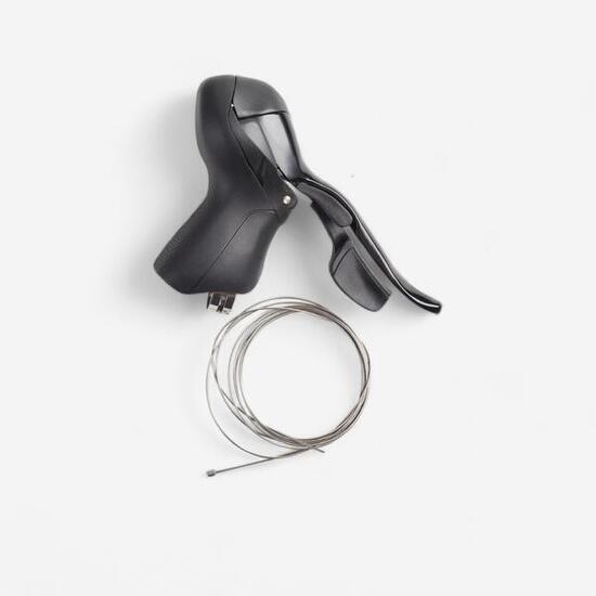 Leva freno destra 8 velocità Microshift nera