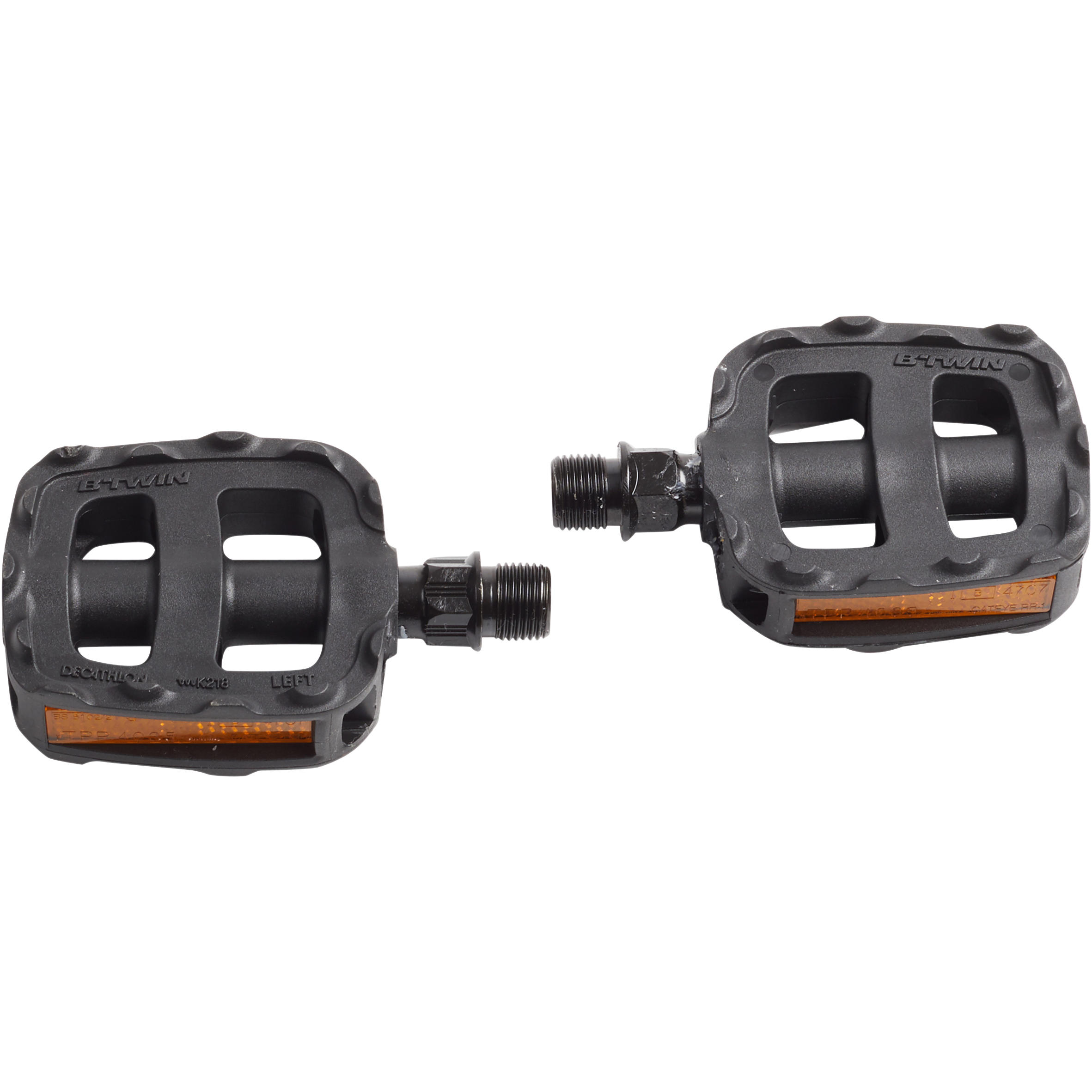 Children's bike pedals 12 and 14 inches black