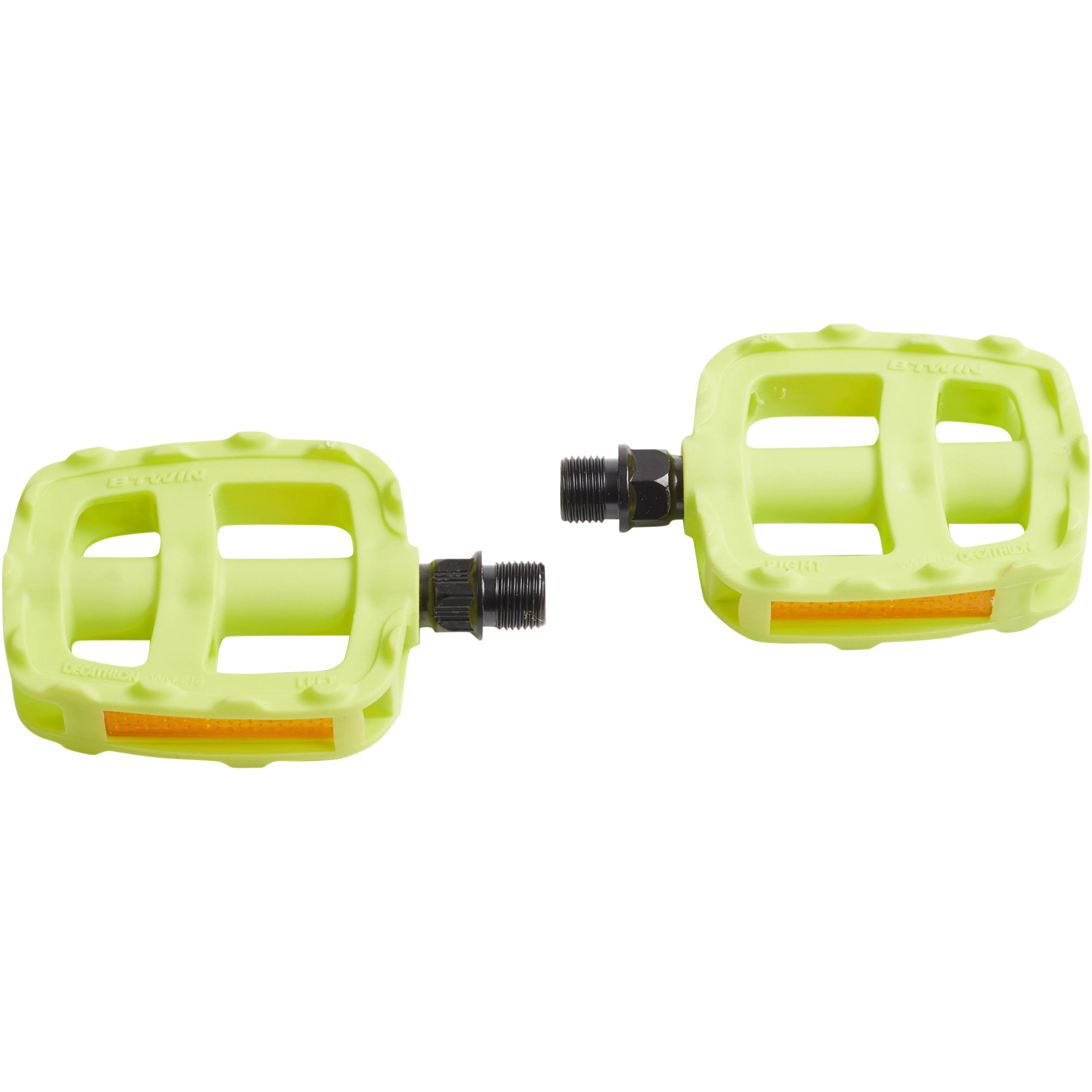 Children's bicycle pedals 16 and 20 inches yellow