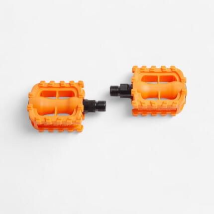 Pédales vélo enfant 12 et 14 pouces orange
