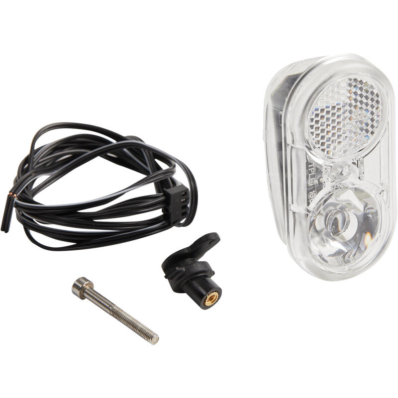 Luz Led Frontal de Dínamo para Bicicleta Elops520 10LUX