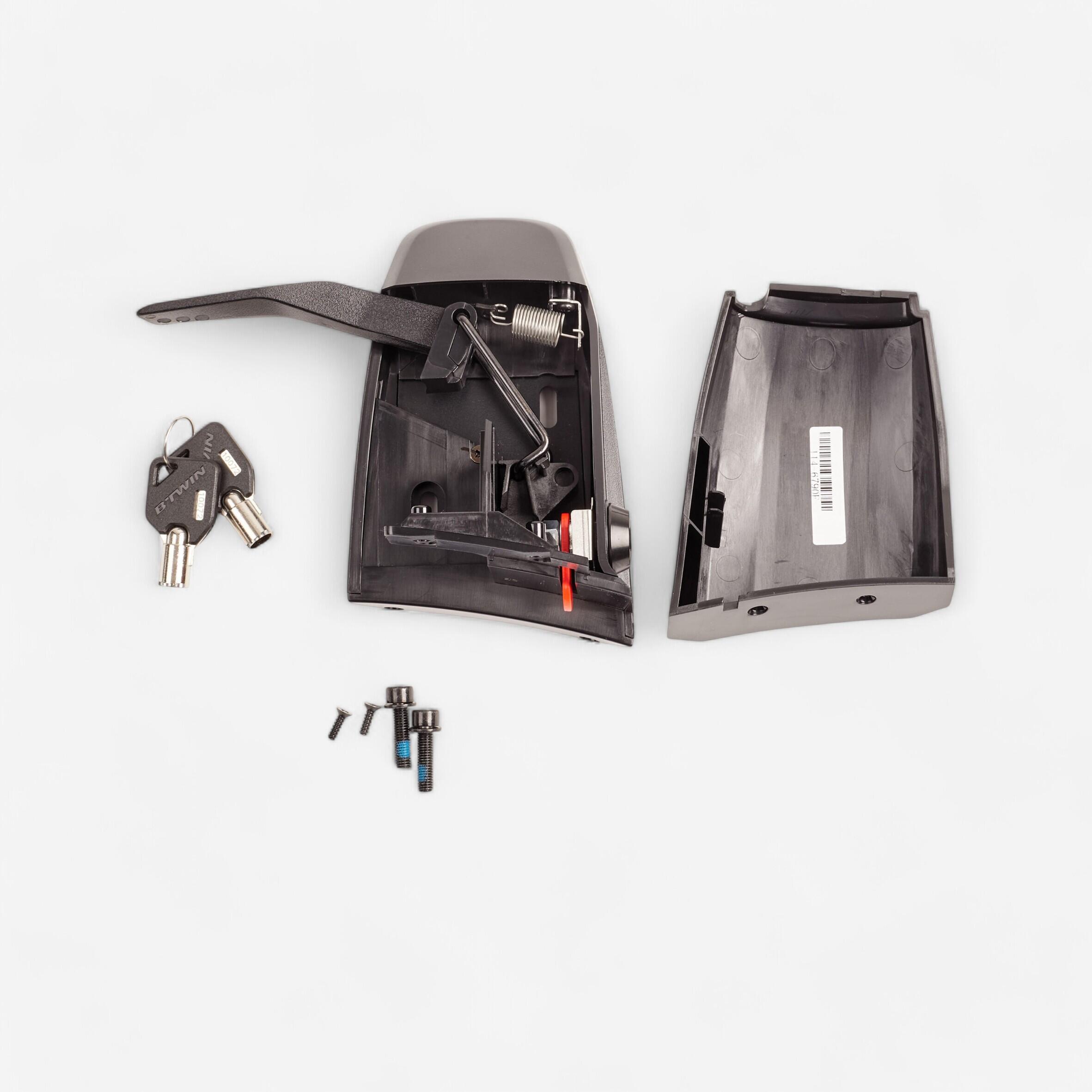 ROCKRIDER ACCUHOUDER HOOG + SLOT E-ST 100 / 500 / 520 / 900 - E-RIVERSIDE 500