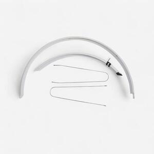 Kit Guardabarros Bicicleta Paseo 28" Pulgadas Elops 920-E blanco