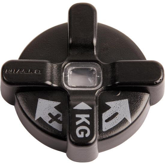 MOLETTE DE REGLAGE POUR FOURCHE U-FIT V1/V1.2 NOIR