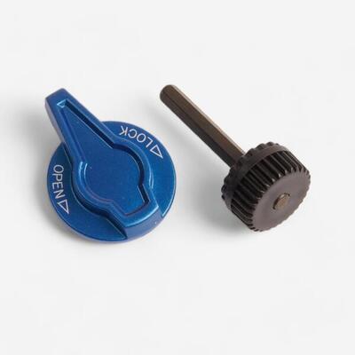 Blokkeerwieltje en pin suntour xcr