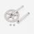 pedalier mono 40t 170mm argent