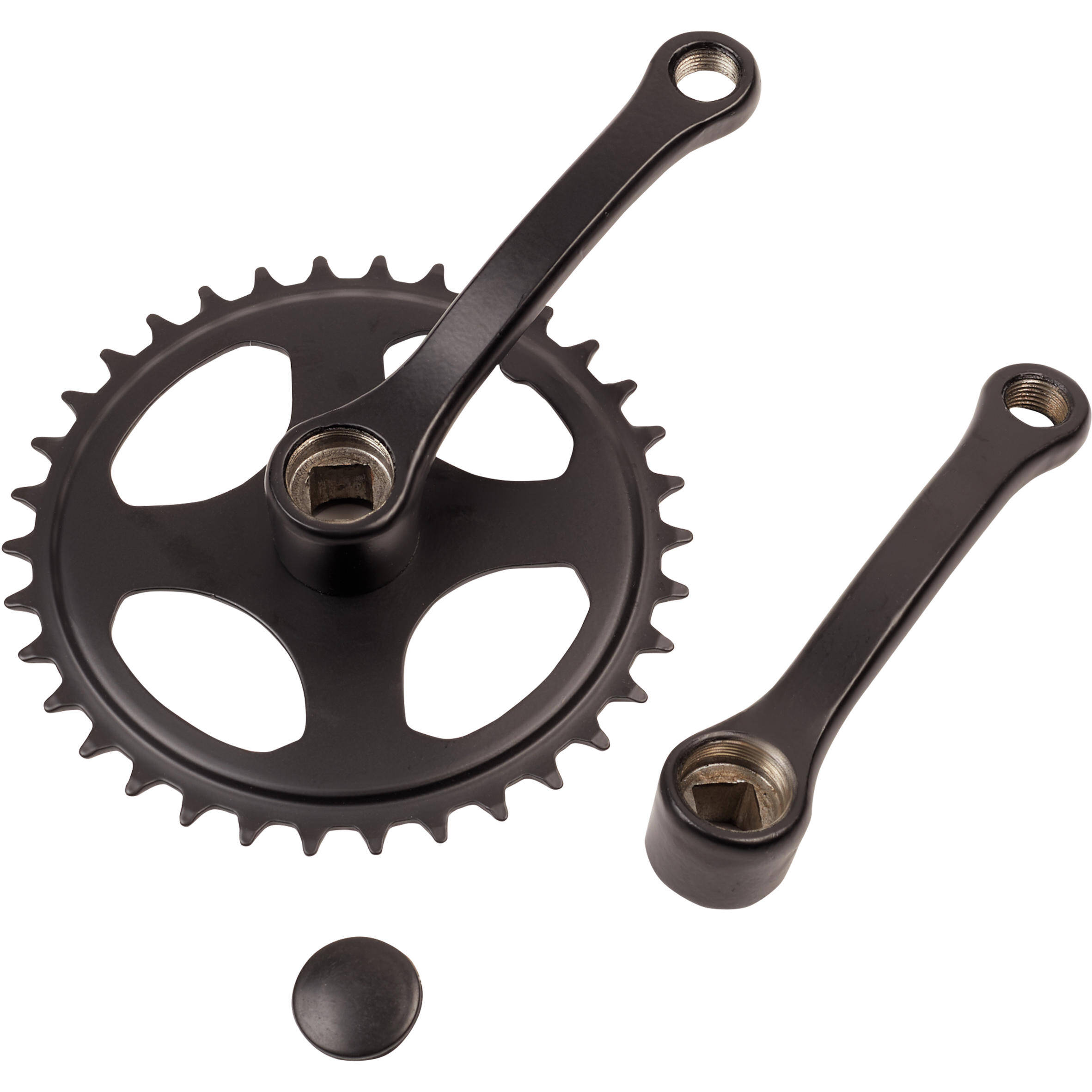 Single Chainwheel 34 Tooth w/ 114 mm Cranks -  2