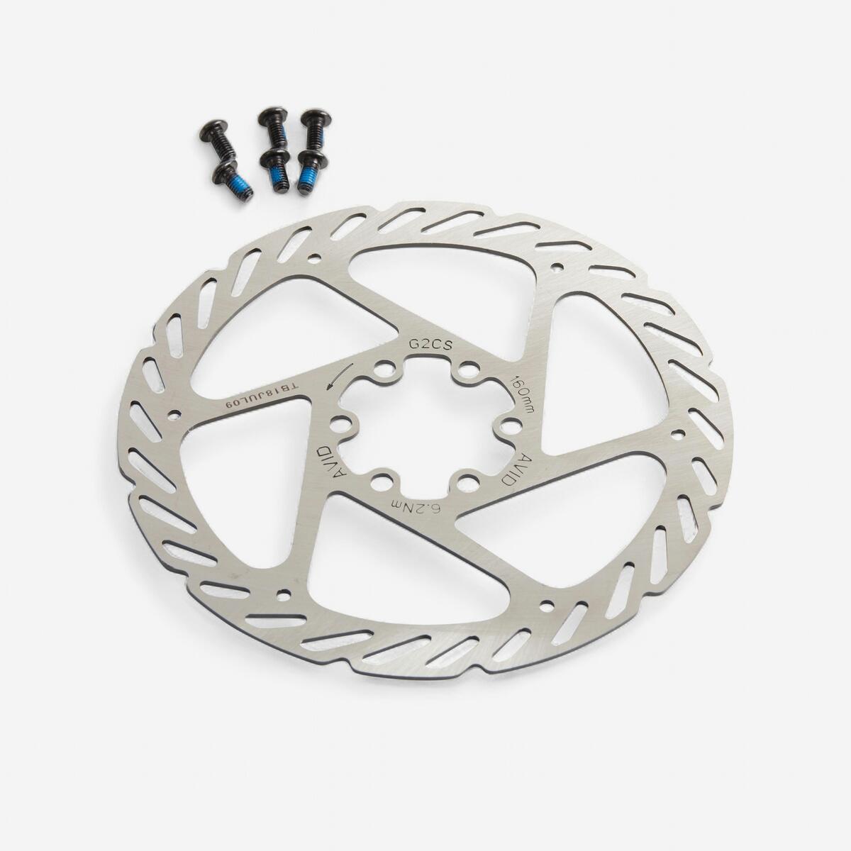 DISQUE DE FREIN AVID ELIXIR 160/180MM G2CS 6 TROUS