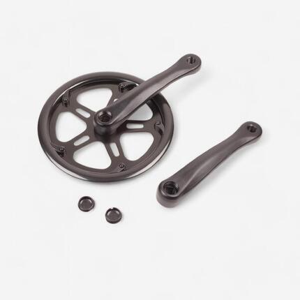 Kurbelgarnitur 1-fach Kettenblatt 48 Zähne 170 mm Rennrad