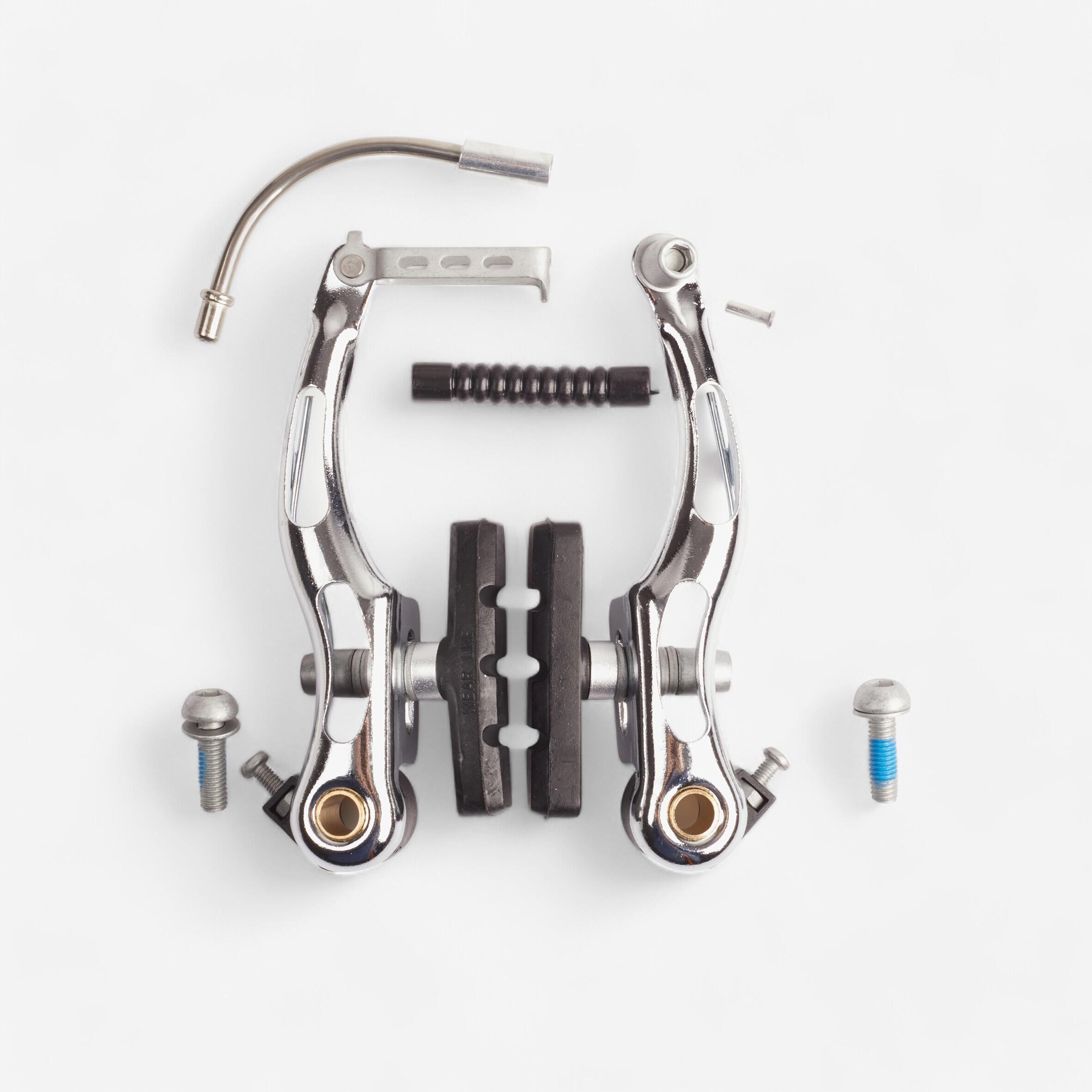 Reparieren, Ersatzteile Bremszangen VBrake Stahl silber ROCKRIDER