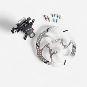 Kit Pinza de Frenos Mecánicos Hydro Trp Hidráulicos + Discos Bicicleta Carretera