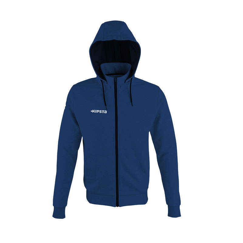 KIPSTA FT T500 Adult Basketball Jacket - Navy Blue