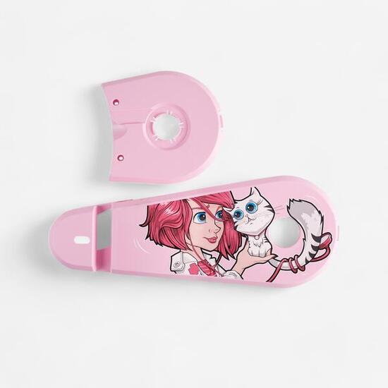 Carter vélo 16 pouces DOCTOGIRL rose