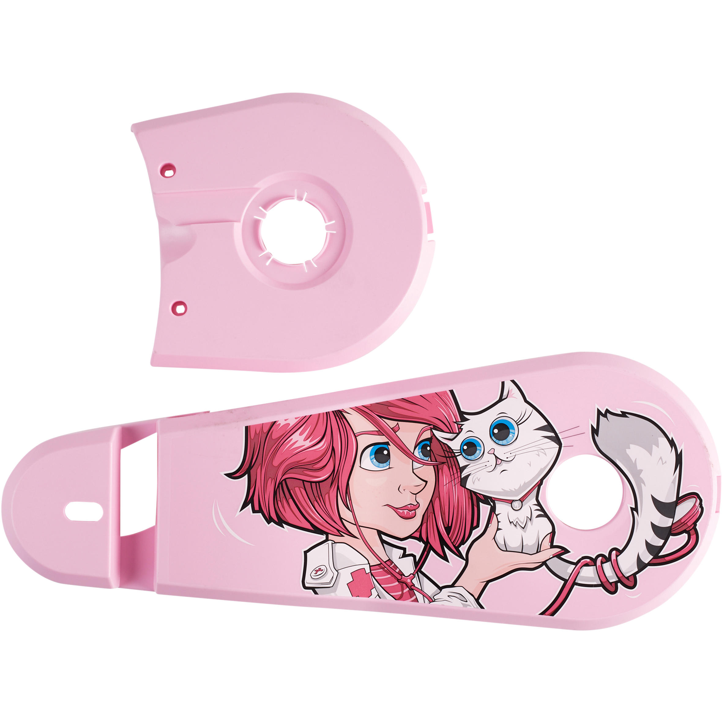 DOCTOGIRL Custodia per bicicletta rosa da 16 pollici