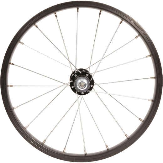 
      Kids Bike Wheel 16" Front Axle Old 100 - Black
  