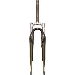 28" 1 1/8" City Bike Suspension Fork Elops 920 E - Khaki