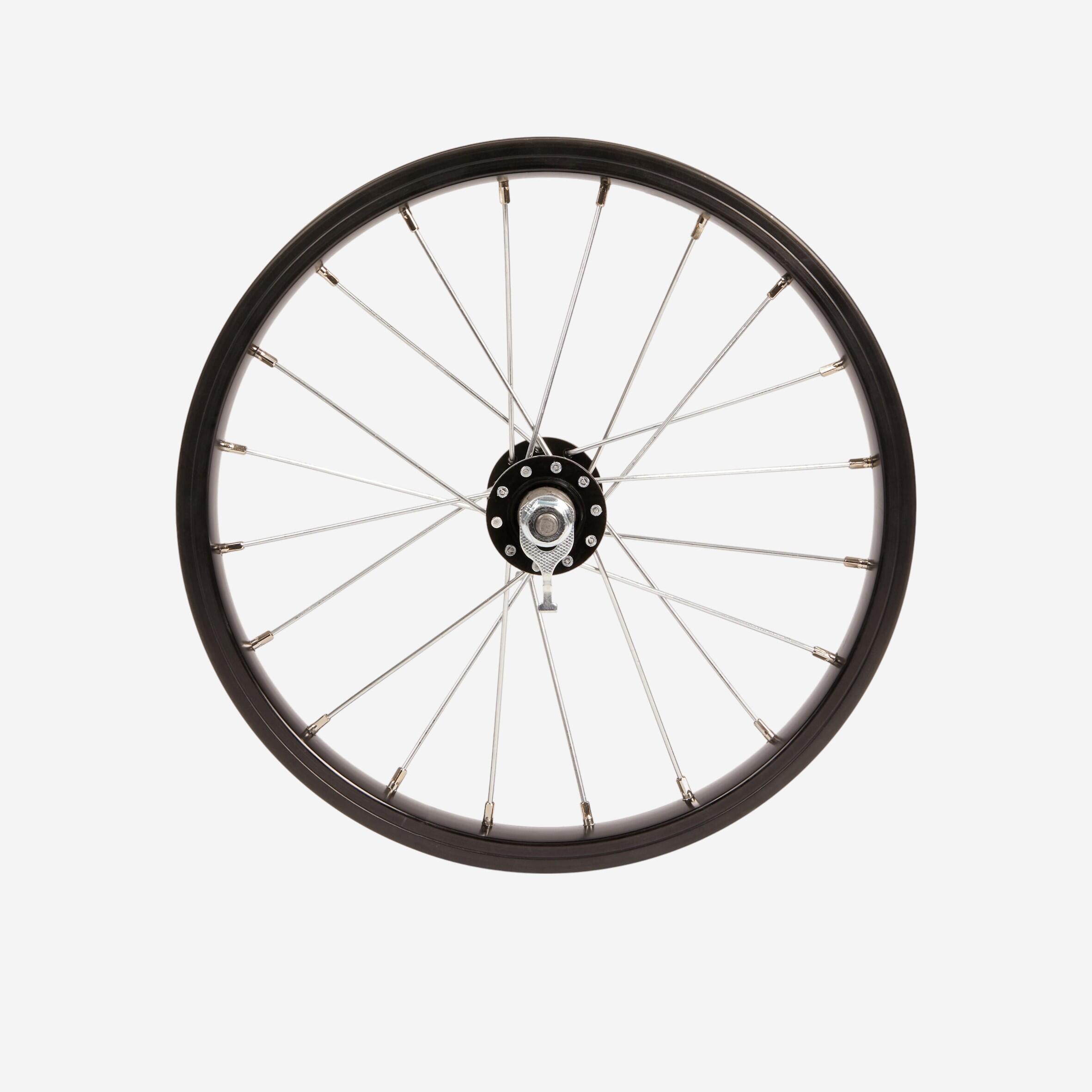 BTWIN Ruota anteriore bici bambino 14 nera