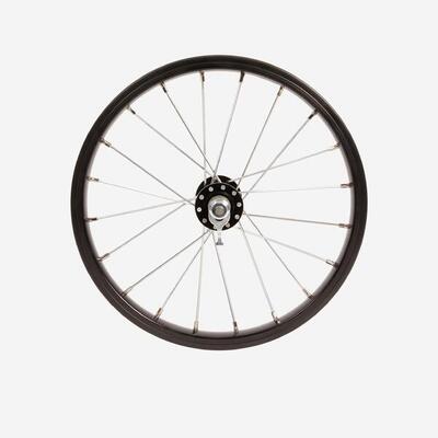 Voorwiel kinderfiets 14 inch zwart