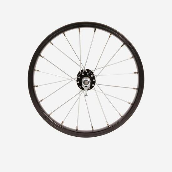 Roue vélo enfant 14 pouces avant noir