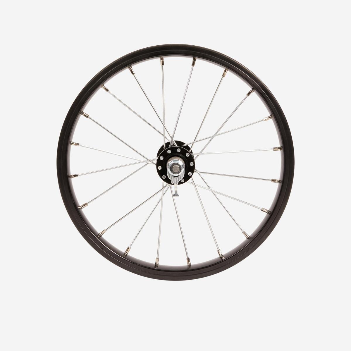 Roue vélo enfant 14 pouces avant noir