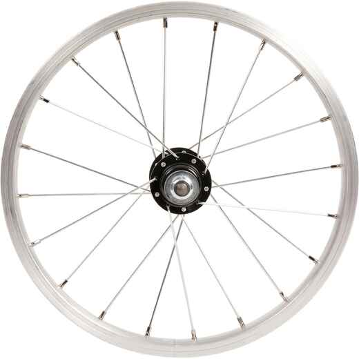 
      Kids Rear Wheel 16" Freewheel Drum brake / Vbrake - Silver
  