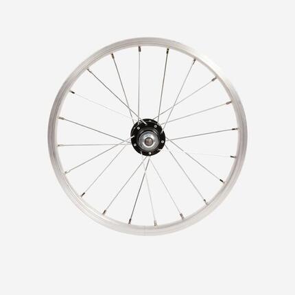 Roue vélo enfant 16 pouces arrière roue libre frein tambour/vrake argent