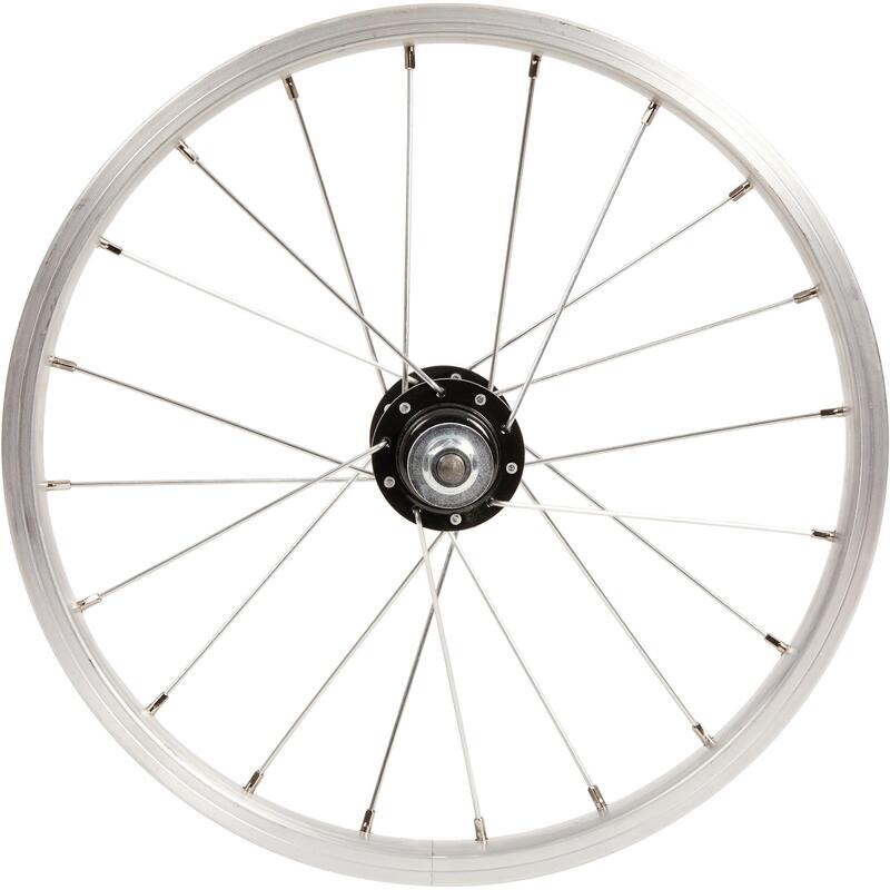 Ronde lekken Bulk BTWIN Freewheel voor achterwiel van 16 inch-kinderfiets trommelrem/V-brake  zilver | Decathlon