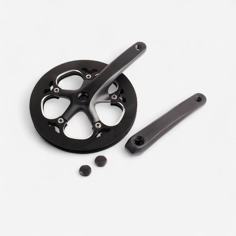 Bielas bicicleta plegable monoplato 52 dientes