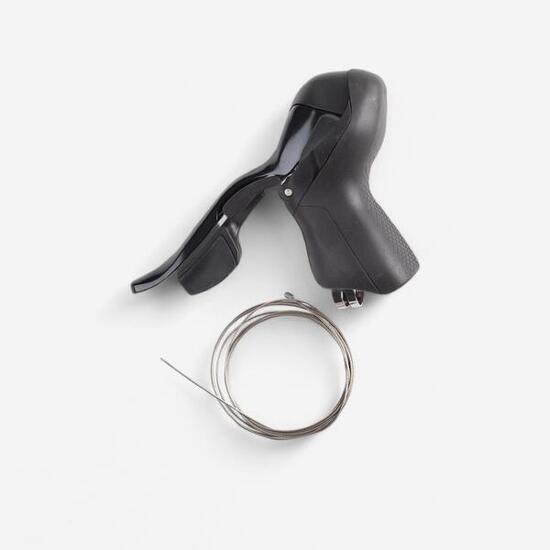 Leva sinistra doppia corona microshift nera