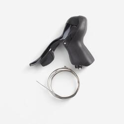 levier gauche double plateau