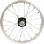 Roue vélo enfant 14 pouces arrière roue libre frein tambour/vrake argent