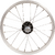 Roue vélo enfant 14 pouces arrière roue libre frein tambour/vrake argent
